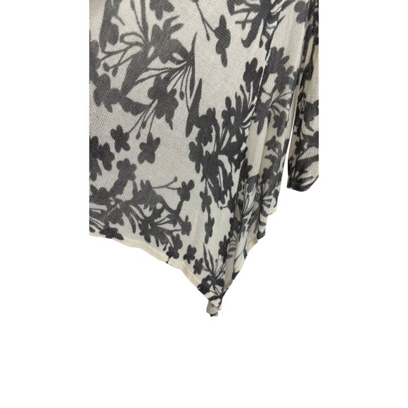 41 Hawthorne Lightweight Open Front Long Sleeve Cardigan Size L - Picture 3 of 7